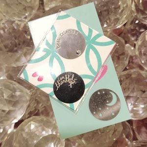 NWOT Set of 3 Origami Owl Plates